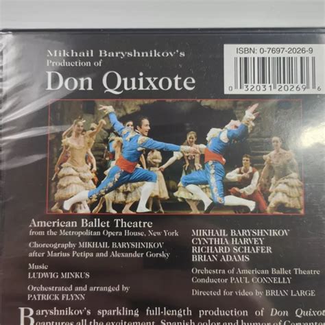 Don Quixote American Ballet Theatre Dvd Spanish Dance Opera Mikhail