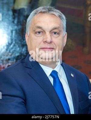 Hungarian Prime Minister Viktor Orban Lower Center Speaks At The