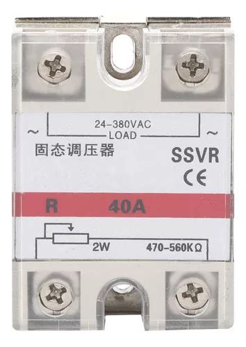Módulo De Relé De Estado Sólido Regulador De Voltaje Monofás MercadoLibre
