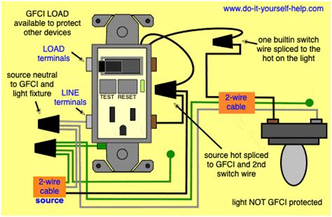 Wiring A Light Switch Off A Gfci Outlet