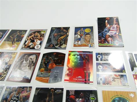 NBA Basketball Trading Cards Lot Of 109 Topps Fleer Bowman Skybox NBA