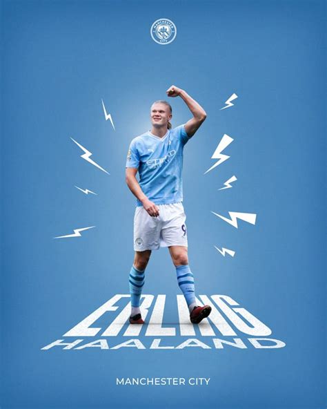 Erling Haaland Sport Poster Design Sports Design Ideas Sports