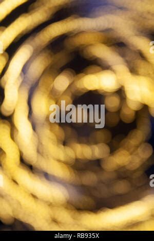 Christmas Decoration And Blurred Lights At Background Stock Photo Alamy