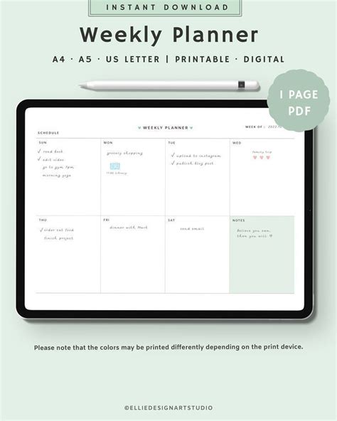 Digital Planner 2024 Ideas Design And Templates Weekly Planner