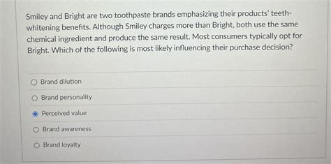 Solved Smiley and Bright are two toothpaste brands | Chegg.com