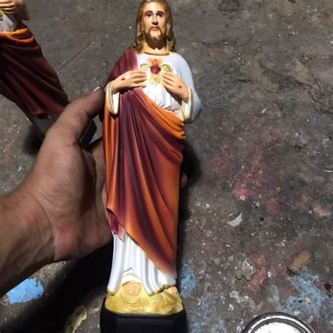 Sacred Heart Jesus Statue 30cm Shopee Philippines