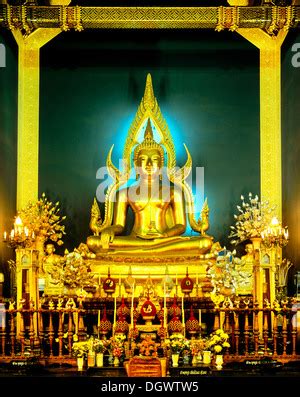 Phra Phutthachinnarat Buddha Statue In The Marble Temple Of Wat