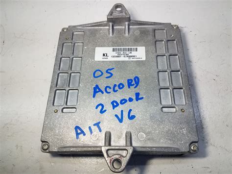 Honda Accord L Door Engine Computer Control Module Rca