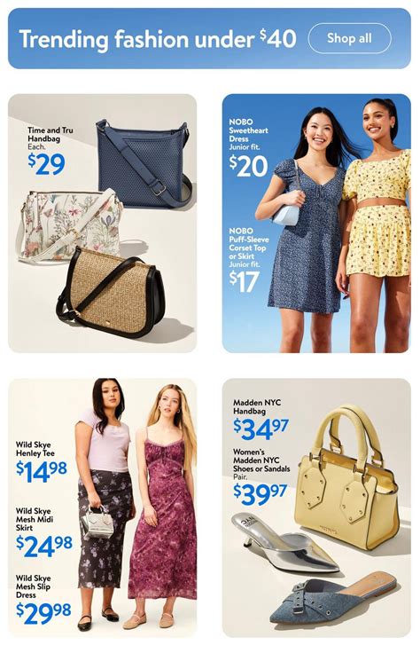 Walmart Spring Into Style Flyer March To April