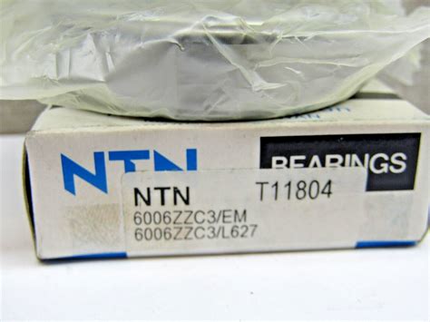 NTN 6006 ZZ C3 30mm X 55mm X 13mm Shielded Bearing EBay