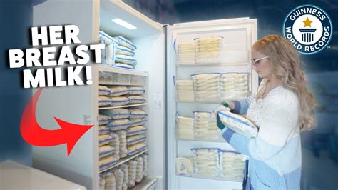 Emily Got Milk Nude My Body Won't Stop Making ! Guinness World Records