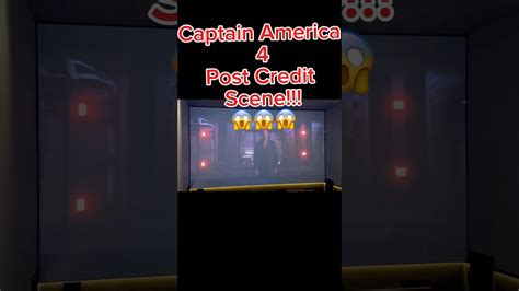 Captain America Post Credit Scene Shorts Trending Marvel