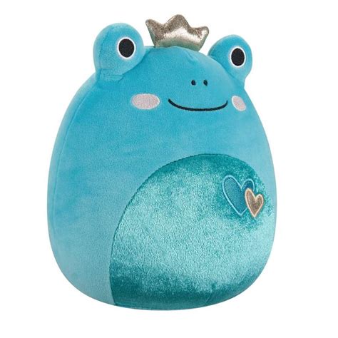 Squishmallows Original 7 5 Inch Ludwig The Teal Frog With Hearts And