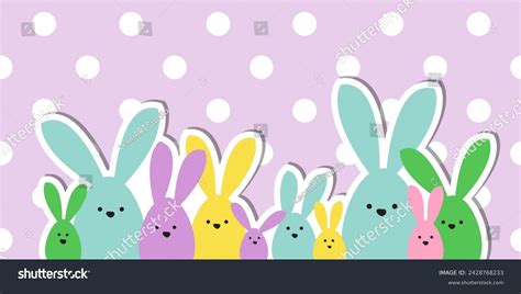 Celebration Greeting Easter Card Colorful Easter Stock Vector Royalty