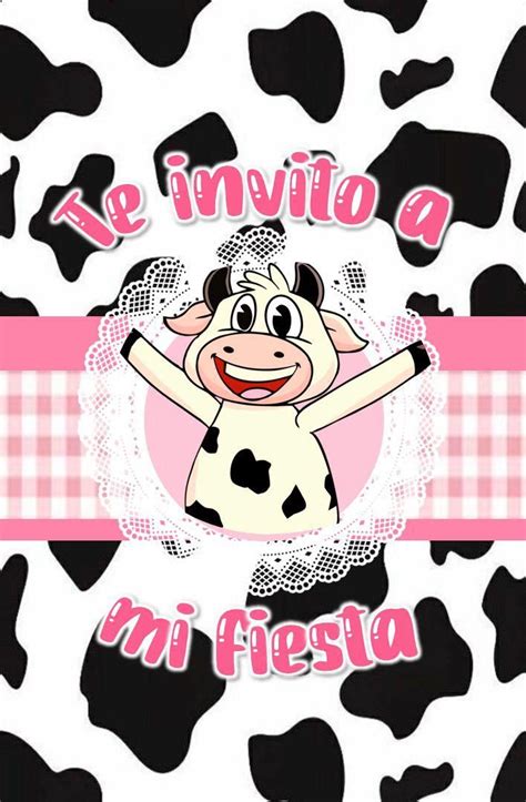 invitación vaca lola Video Hacer tarjetas de cumpleaños Crear