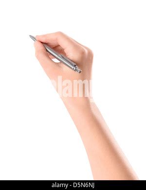 Pen On A White Background Stock Photo Alamy