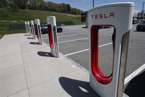 Investigators Fire At Massachusetts Tesla Charging Station Likely Arson