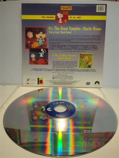 It S The Great Pumpkin Charlie Brown Laser Disc Ebay