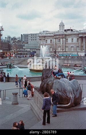 Großbritannien Great Britain London Trafalgar Square Stock Photo Alamy