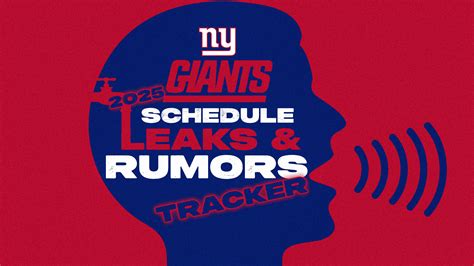New York Giants 2025 NFL schedule release live updates: Leaks, time