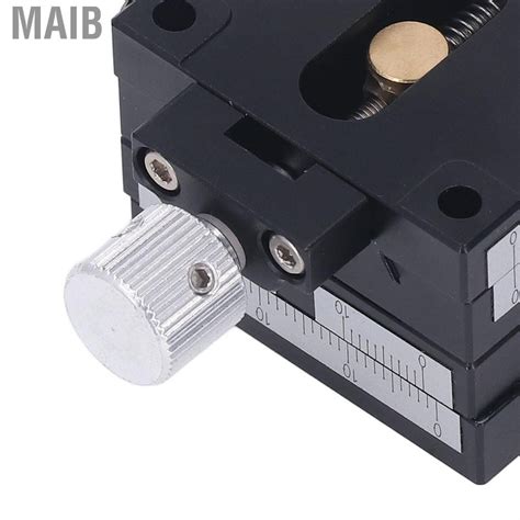 Maib Manual Precise Linear Stage X Y Axes Screw Type Table Displacement