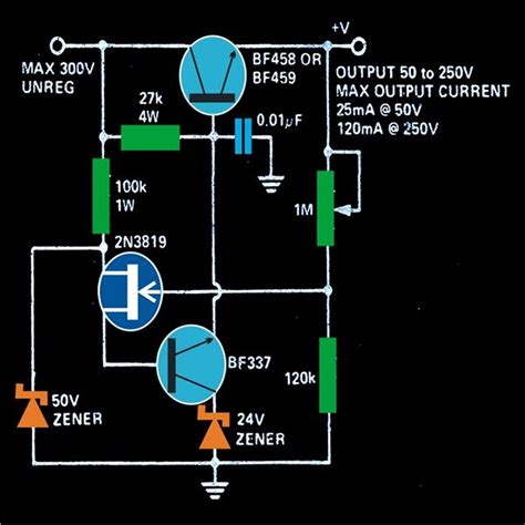 Power Supply Circuit Schematic Diagram