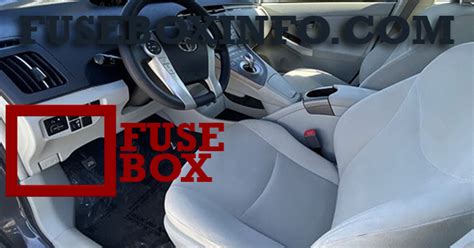 Toyota Prius 2011 Fuse Box Fuse Box Info Location Diagram