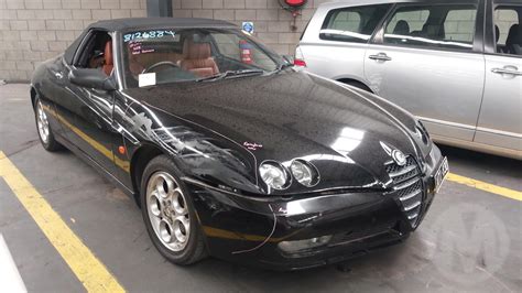 Damaged Alfa Romeo Spider Jts Cabriolet For Auction In National