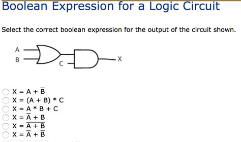 Boolean Expression To Circuit Logic Circuit To Boolean Expression Converter