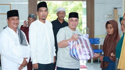 Safari Ramadan Ke Tanjung Harapan Bupati Dan Wabup Lingga Salurkan