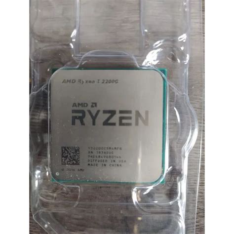 Processador Amd Ryzen G Usado E Funcionando Shopee Brasil