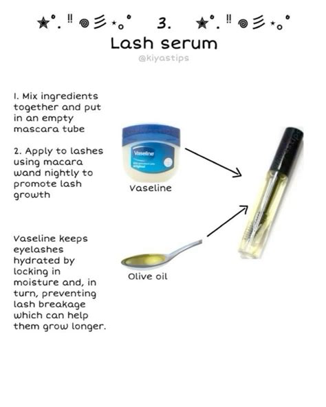 Lash Serum Vaseline Beauty Tips Basic Skin Care Routine Healthy