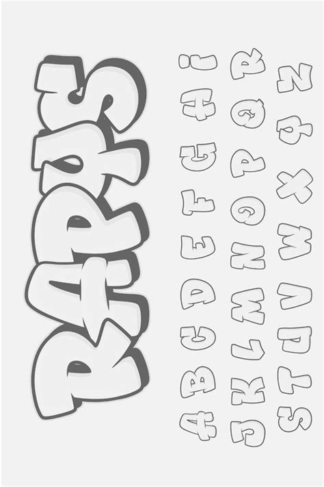 Fat Fonts Typography Art Alphabet Lettering Graffiti Lettering