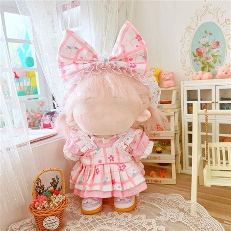 Clothing Idol Doll Clothes Suit Suspender Skirt Doll Clothes For 20cm