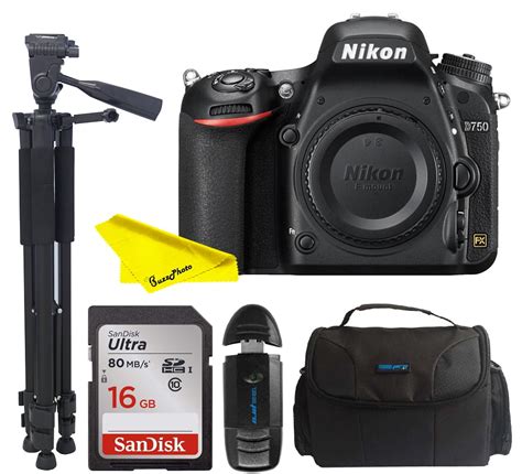 Nikon D Dslr Camera Body Only Buzz Photo Basic Bundle Walmart