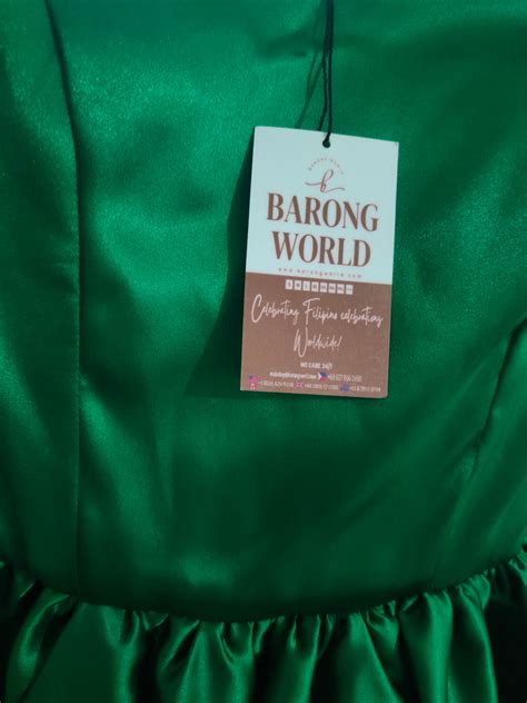 Emerald Green Duchess Long Gown Euphy Jb607 Barong World
