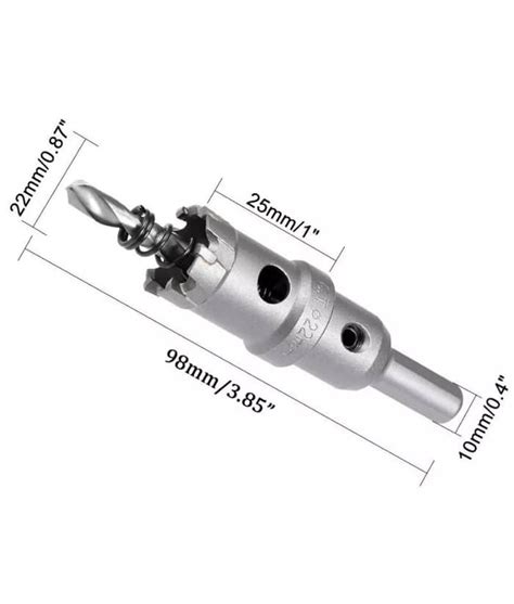 Sierra Mecha Copa De Tugsteno Para Metales 32mm Guiller HS 32