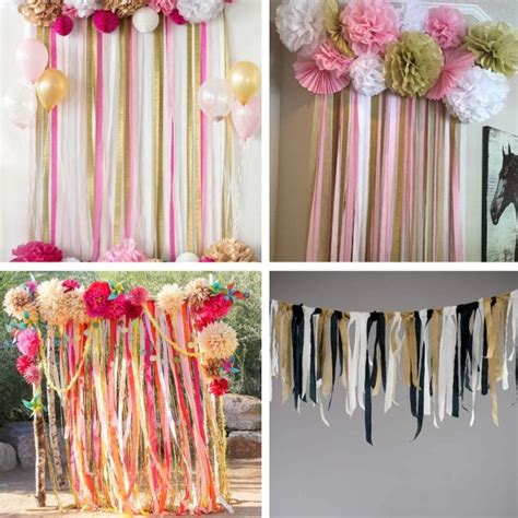 12 Rolls 324 Yard Party Streamers Photo Booth Backdrop Decorations Crepe Paper Streamer