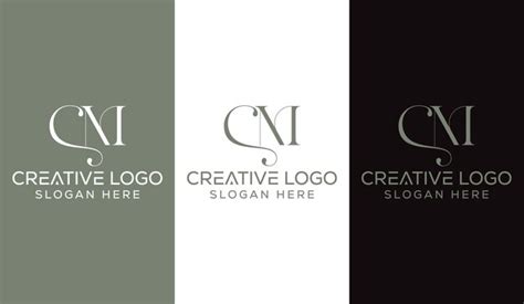 Premium Vector Initial Letter Cm Logo Design Monogram Creative Modern