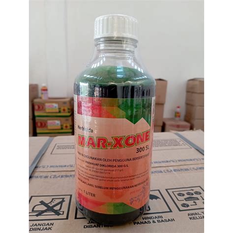 Jual Herbisida Kontak Marxone 300 SL Kemasan 1 Liter Shopee Indonesia