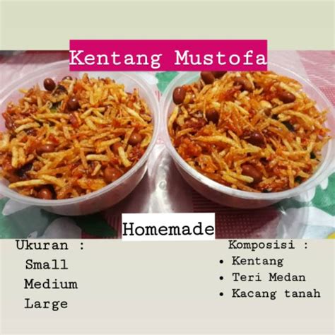 Jual Kering Kentang Kentang Mustofa Teri Kacang Shopee Indonesia