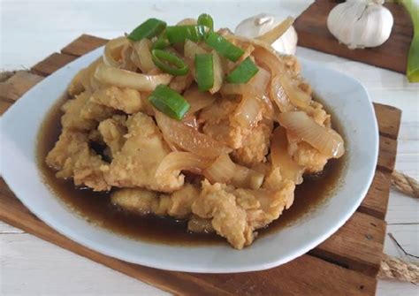 resep fillet ayam teriyaki ala solaria oleh neneng dina nurfadilah