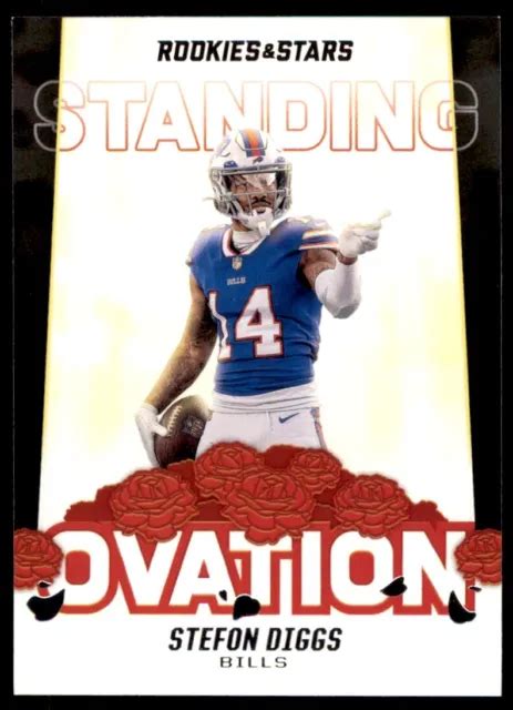 CARTE D INSERTION STANDING Ovation Stefon Diggs 2021 Panini Rookies