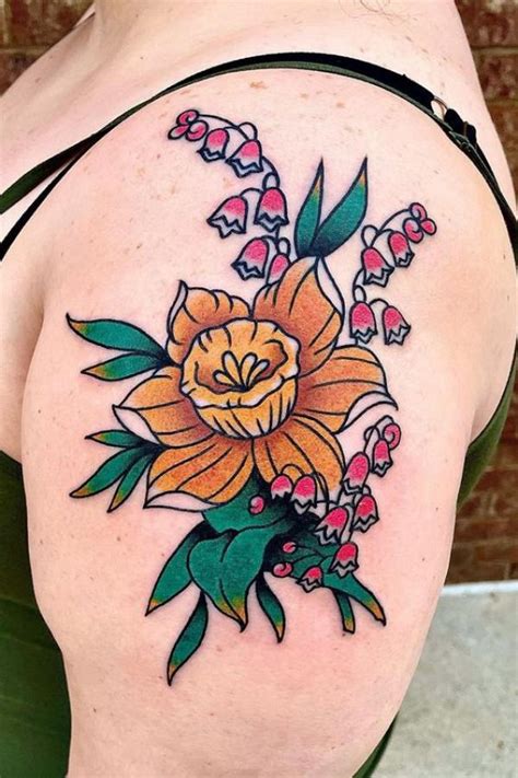 50 Daffodil Tattoo Ideas With Meaning Nenuno Creative