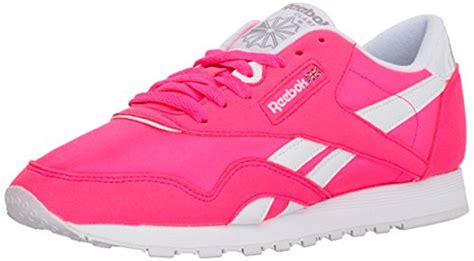 Reebok Synthetic Cl Nylon Brights Sneaker In Pink Save 52 Lyst