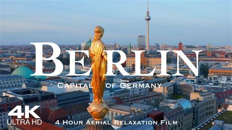 K Berlin Drone Drohne Aerial Hour Film Of Berlin In