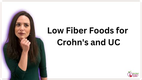 What Are Low Fiber Foods For Ibd Youtube