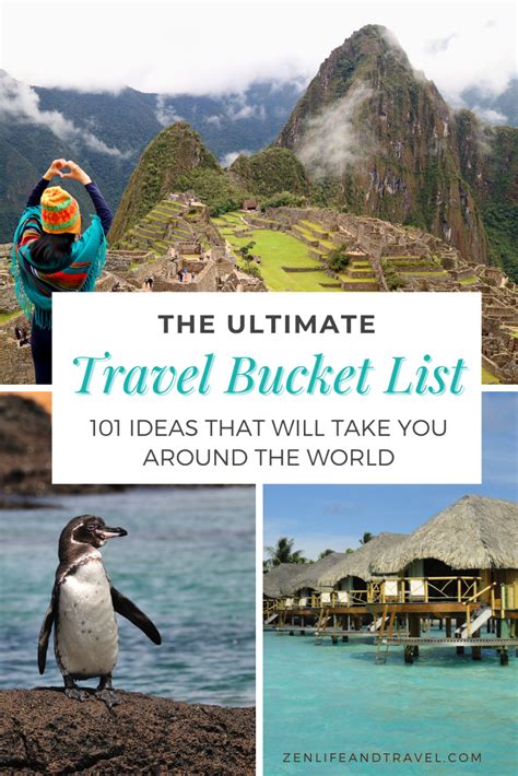 Bucket List Travel Ideas Artofit