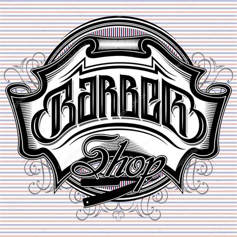 Tattoo Barber Shop Logo Design