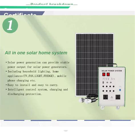 Lanto Off Grid Solar Home System Company Price Complete Set Solar Home System 50w 100w 200w